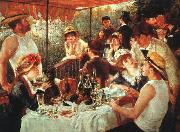 Pierre Renoir Luncheon of the Boating Party oil